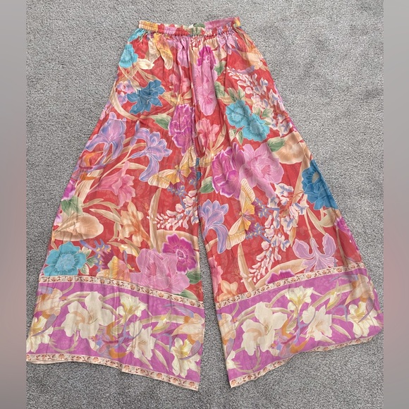 Spell Painters Garden wide leg pants sz S - Picture 9 of 9